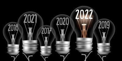 2022年的矢量灯泡
