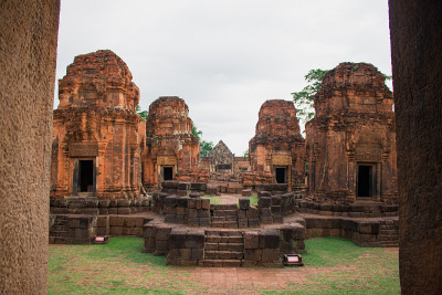 泰国Muangtam Castle或Prasat Muang Tam, Buri Ram
