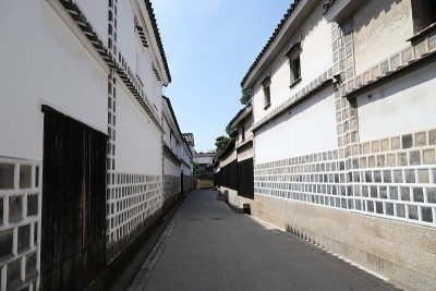 日本冈山市仓卷巷
