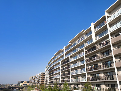 住宅区的大公寓