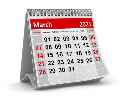 2021年3月