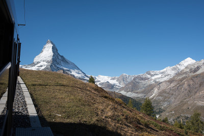 瑞士的高山景观