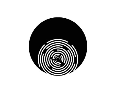 指纹矢量图标