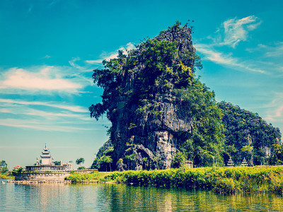 越南Tam Coc旅游胜地