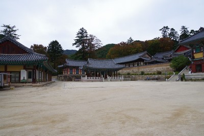 海恩萨寺长庆坂泉，韩国大藏经木块的存放处