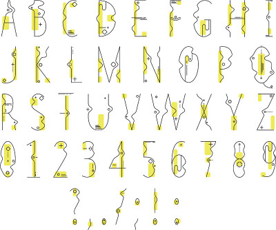 字体:黄色