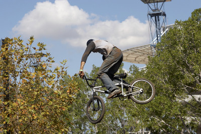 BMX自行车机载