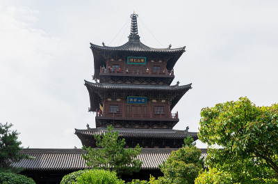 华严寺的木塔