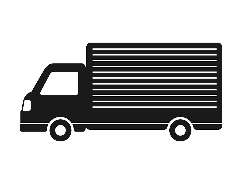插图的卡车