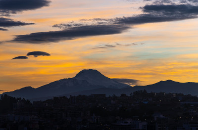 厄瓜多尔卡扬贝山火山,