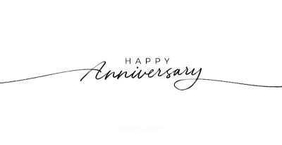 祝你结婚周年快乐。