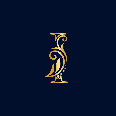 豪华黄金首字母