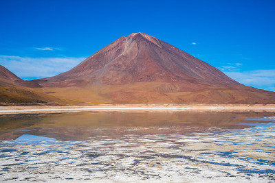 南美洲玻利维亚阿塔卡马地区美丽的风景