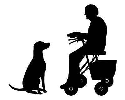 带狗的老妇人