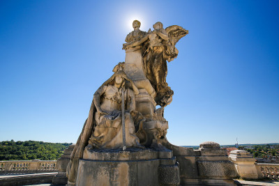 Angouleme,法国人。拉扎尔·卡诺雕像(1753-1823)