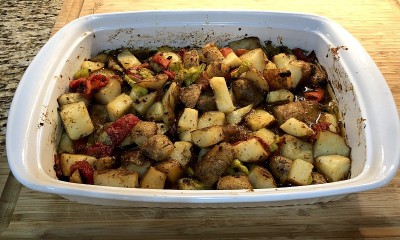 Olive Wood Smoked Potatoes Positano