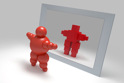 3D抽象的“Ballman”角色