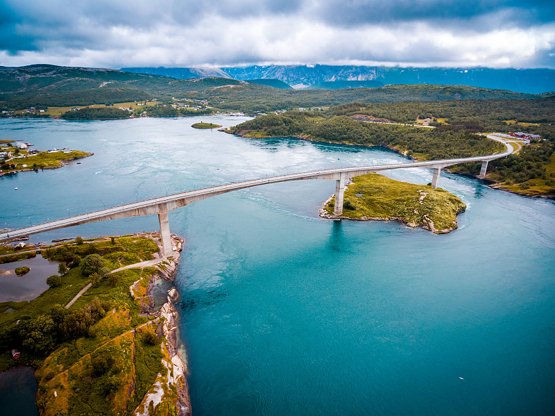 挪威，Nordland, Saltstraumen大漩涡中的漩涡