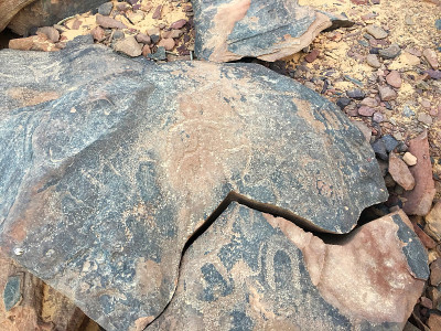 史前的雕刻