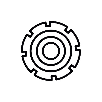 齿轮隔离图标设计