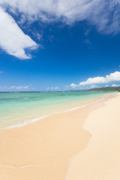 海滩(石垣米原海岸在日本