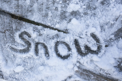 雪迹象