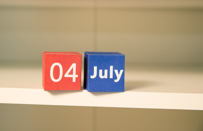7月4日，美国独立日。