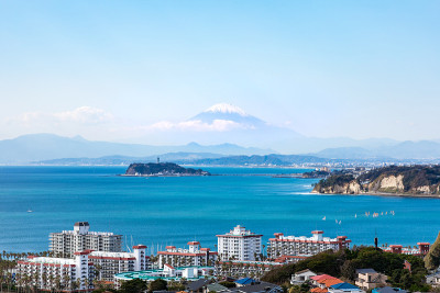 相模湾，Enoshima和Fuji2