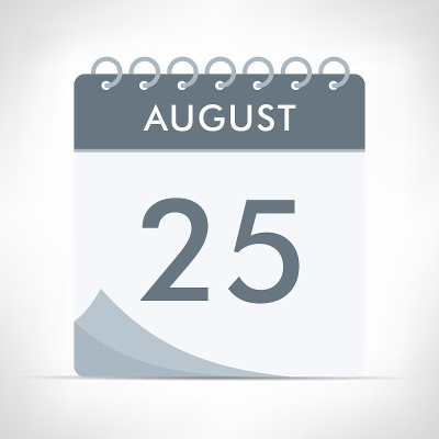 8月25日-日历图标