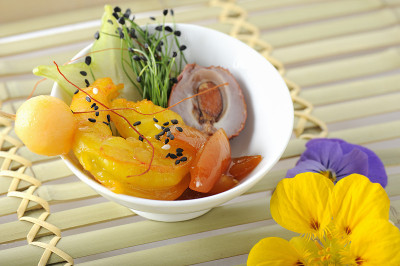 油炸藏红花虾