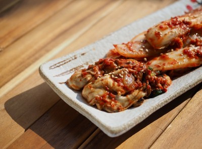 韩国食品牡蛎泡菜