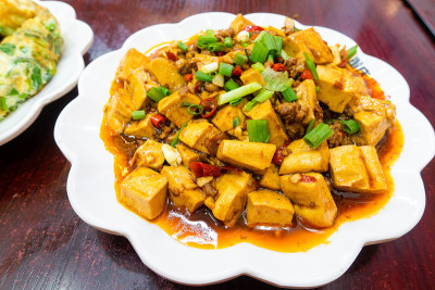 马波豆腐，中国菜