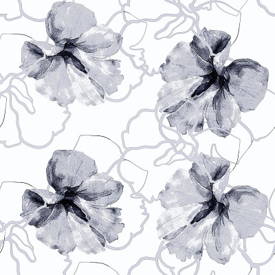 水彩花行话。