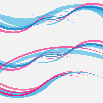 Vector colors wavy wave abstract swoosh background