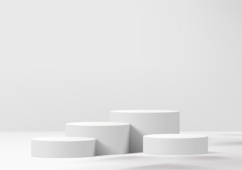3d背景产品展示最小的讲台场景与几何平台。背景矢量3d与获奖者奖台。展示化妆品。舞台展示在基座上的现