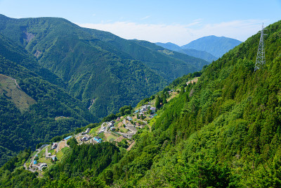 日本长野市饭田市下谷村