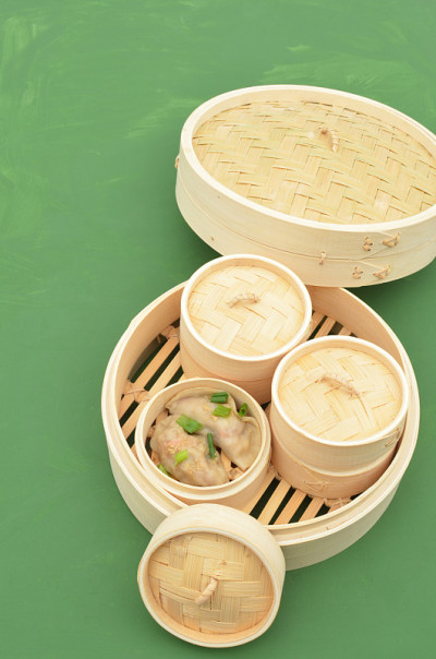 点心竹蒸笼