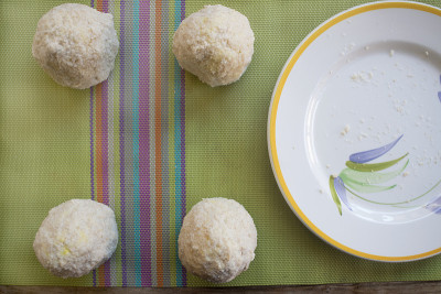 在西西里arancini