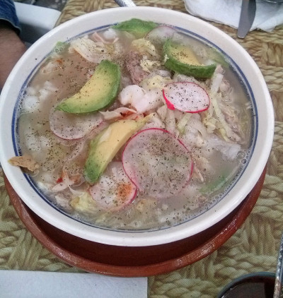 墨西哥传统菜肴pozole