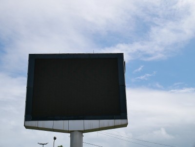 空白LED屏幕户外监视器