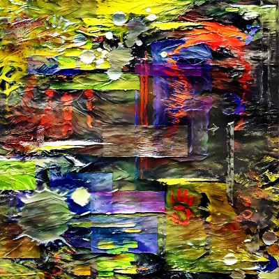 抽象的画