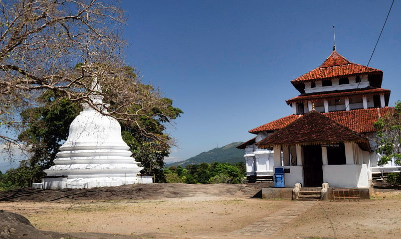 ankatilaka Vihara，古老的佛教寺庙