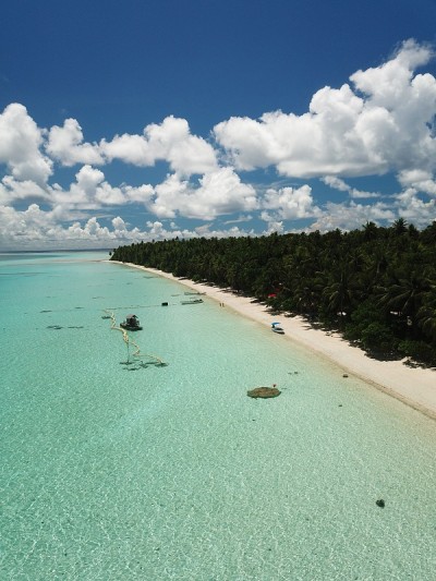 Ant atoll in Pohnpei, Micronesia