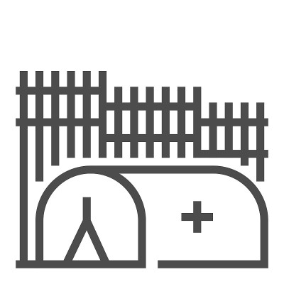 移民方线矢量图标。