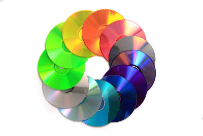 彩色(彩虹)CD和DVD媒体
