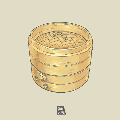 矢量插图素描-手绘蒸汽。