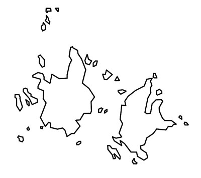 竹岛的地图