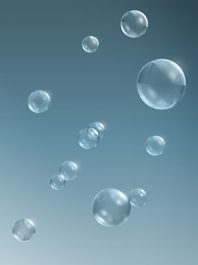 透明的肥皂或水会起泡