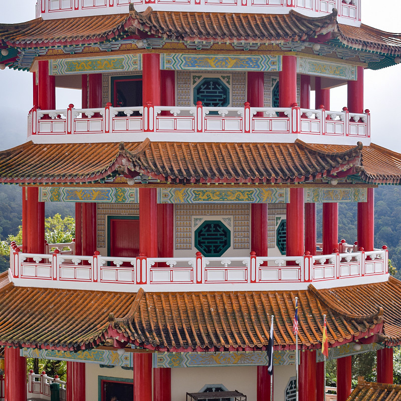 清瑞石窟寺是位于马来西亚彭杭云顶高原的一座道教寺庙，风景从位于马来西亚云顶高原的清瑞寺，到马来西亚的