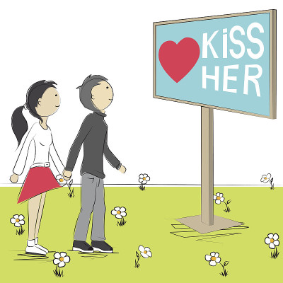 女孩和男孩